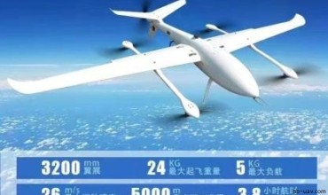 垂起復合翼無人機